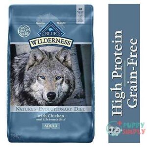 blue buffalo wilderness high protein grain free natural adult dry dog food
