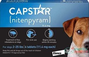 Capstar(nitenpyram) for Dogs Fast-Acting Oral