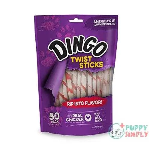 Dingo Twist Sticks Rawhide Chews,