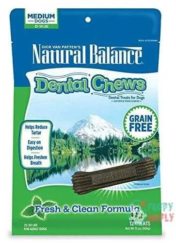 natural balance dental chews dog treats