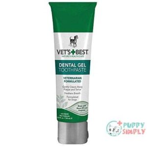 vets best enzymatic dog toothpaste teeth cleaning and fresh breath dental care gel vet formulated