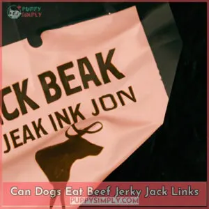 can dogs eat beef jerky jack links
