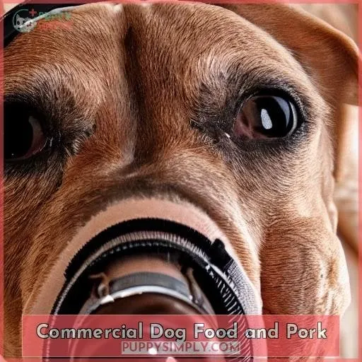 Commercial Dog Food and Pork