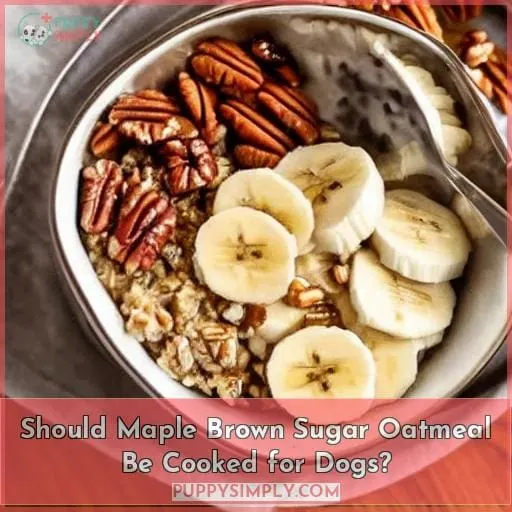 can dogs eat oatmeal with brown sugar