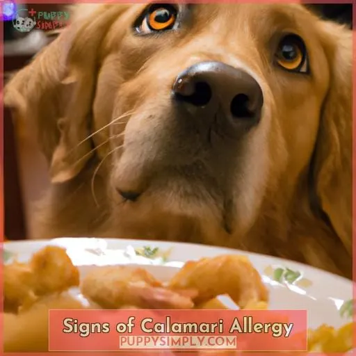 Signs of Calamari Allergy