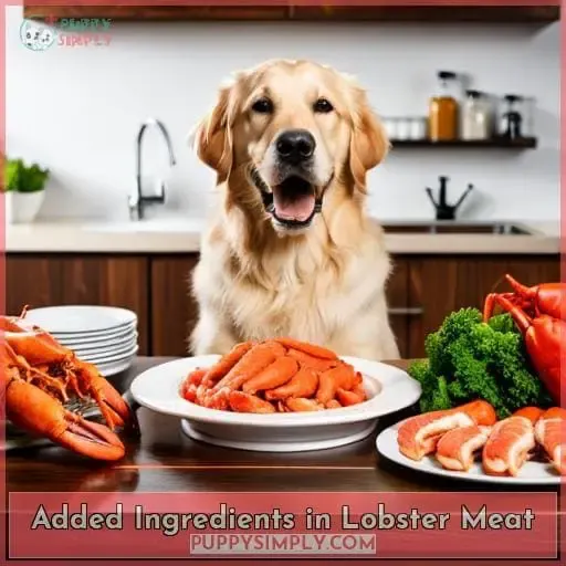 Added Ingredients in Lobster Meat