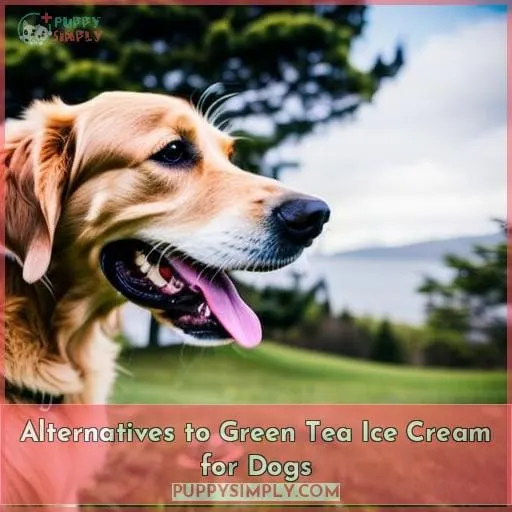 Alternatives to Green Tea Ice Cream for Dogs