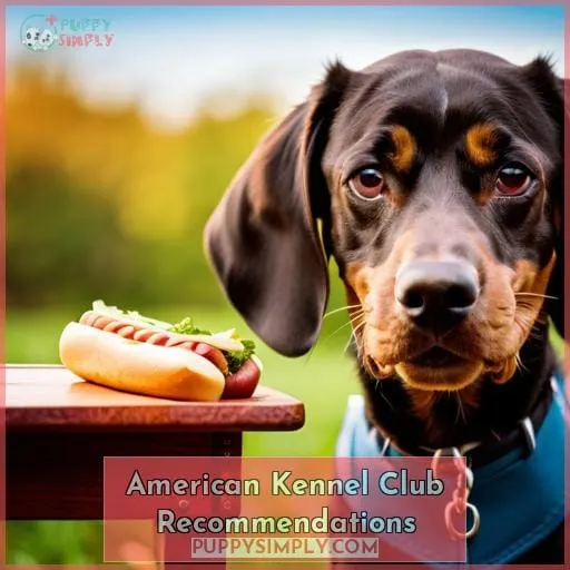 American Kennel Club Recommendations