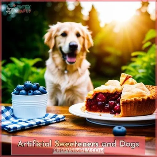 Artificial Sweeteners and Dogs