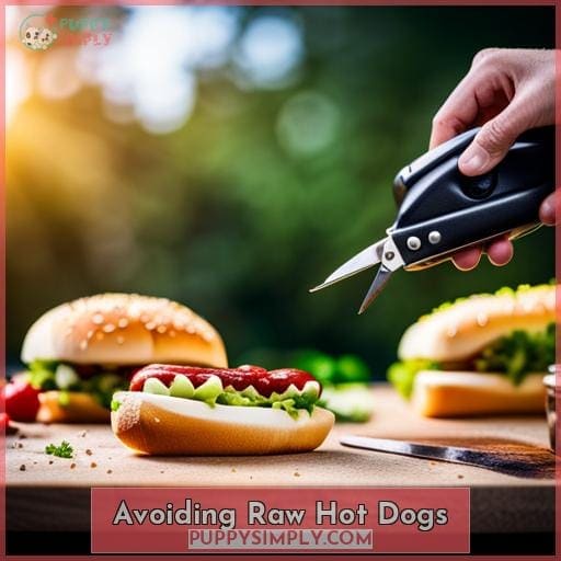 Avoiding Raw Hot Dogs