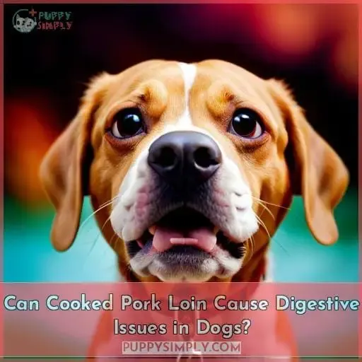 Can Cooked Pork Loin Cause Digestive Issues in Dogs?