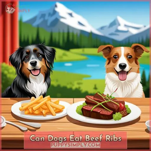 can dogs eat beef ribs