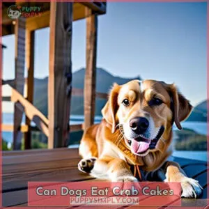 can dogs eat crab cakes