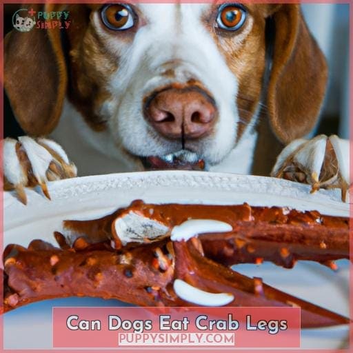 can dogs eat crab legs