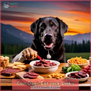 can dogs eat jack link's
