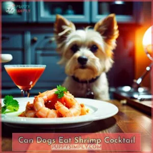 can dogs eat shrimp cocktail