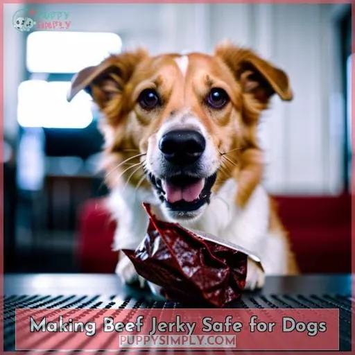 Making Beef Jerky Safe for Dogs