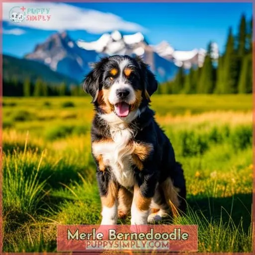 merle bernedoodle