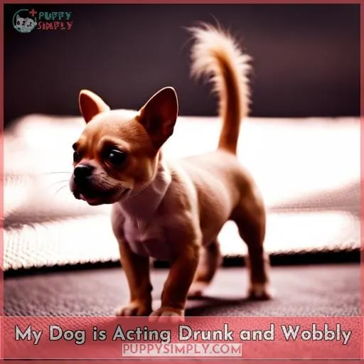 what causes a dog to walk wobbly