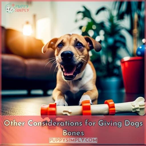 Other Considerations for Giving Dogs Bones