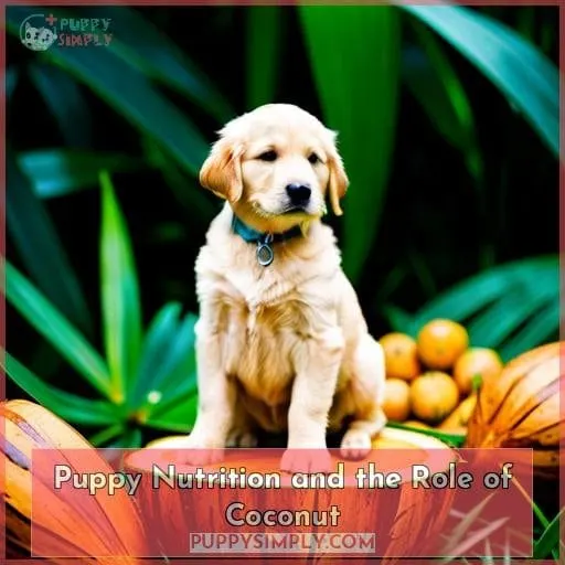 Puppy Nutrition and the Role of Coconut