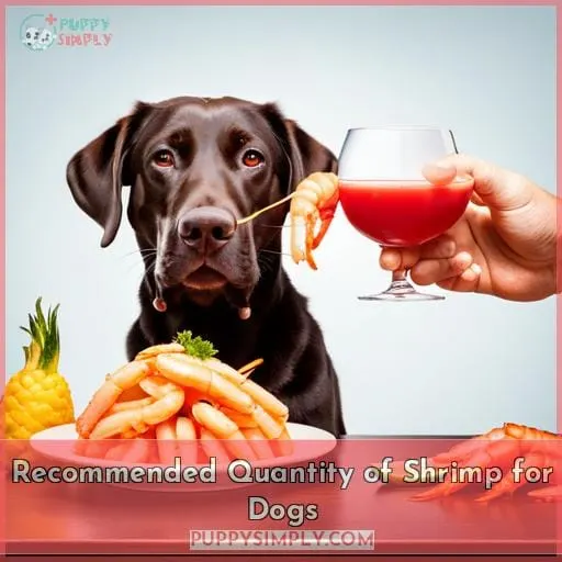 Recommended Quantity of Shrimp for Dogs