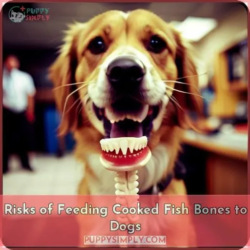 Risks of Feeding Cooked Fish Bones to Dogs