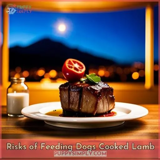 Risks of Feeding Dogs Cooked Lamb