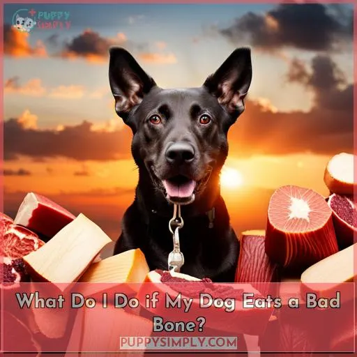 What Do I Do if My Dog Eats a Bad Bone?