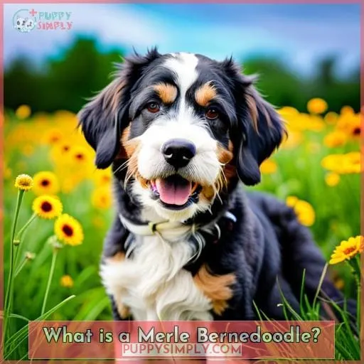 What is a Merle Bernedoodle?