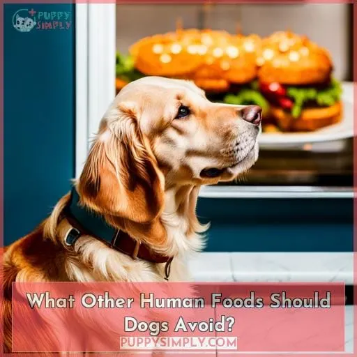 What Other Human Foods Should Dogs Avoid?