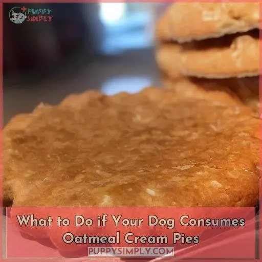 What to Do if Your Dog Consumes Oatmeal Cream Pies