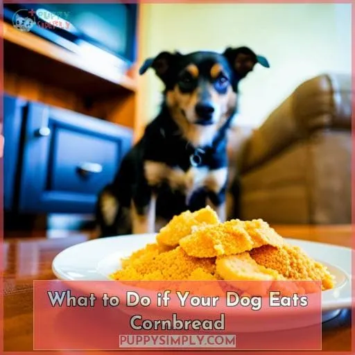What to Do if Your Dog Eats Cornbread