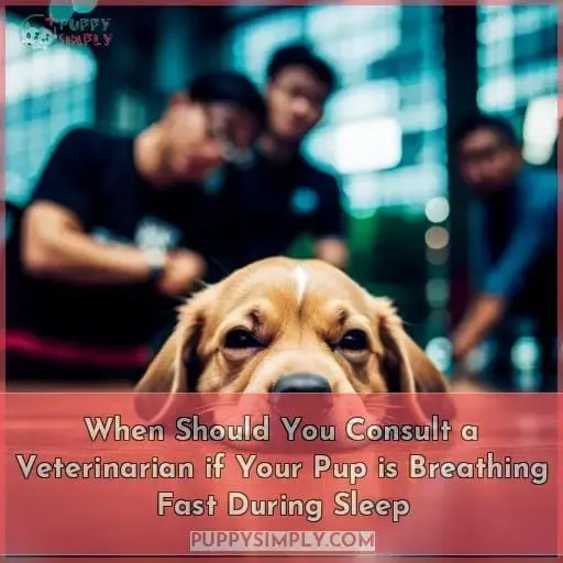 When Should You Consult a Veterinarian if Your Pup is Breathing Fast During Sleep