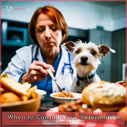 When to Consult Your Veterinarian