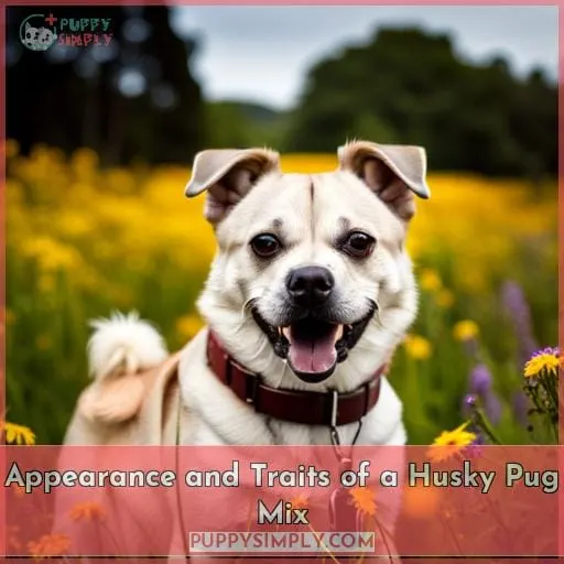 Appearance and Traits of a Husky Pug Mix