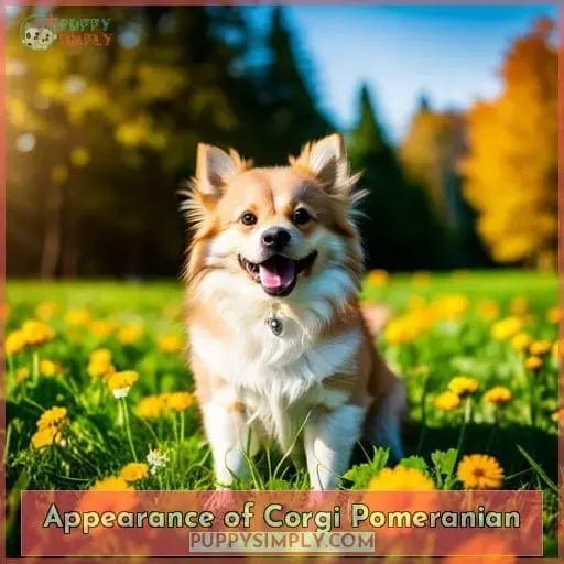 Appearance of Corgi Pomeranian