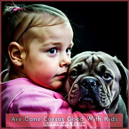 are cane corsos good with kids 1