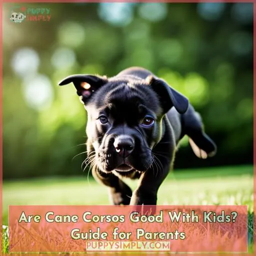 are cane corsos good with kids