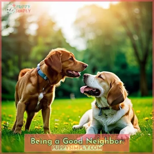 Being a Good Neighbor: