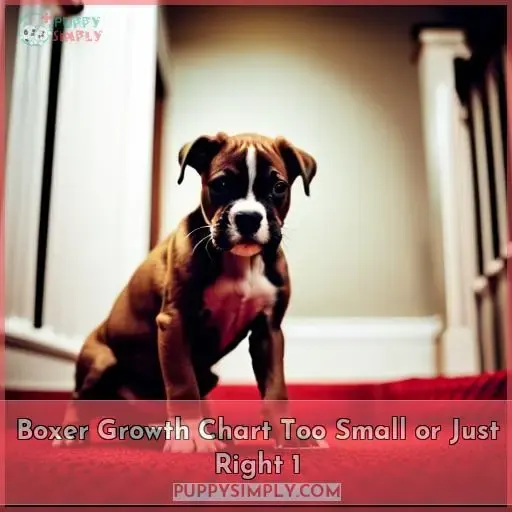 boxer growth chart too small or just right 1