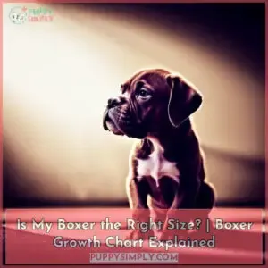 boxer growth chart too small or just right