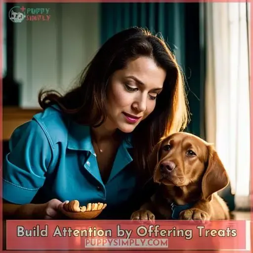 Build Attention by Offering Treats