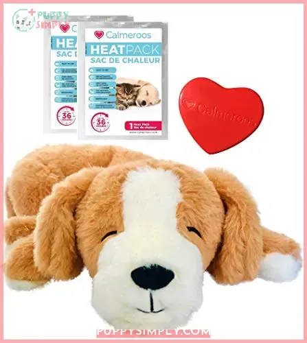 Calmeroos Puppy Heartbeat Toy Sleep