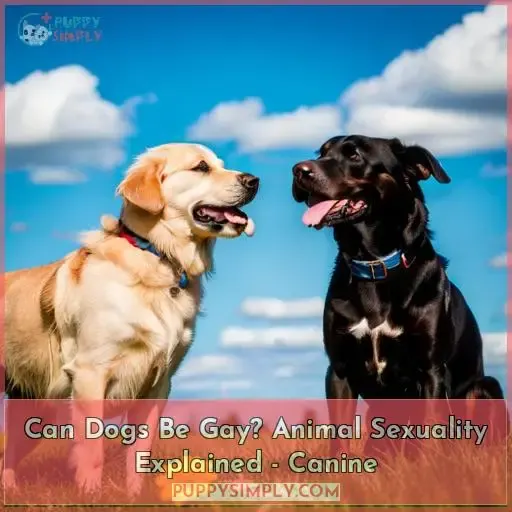 can dogs be gay