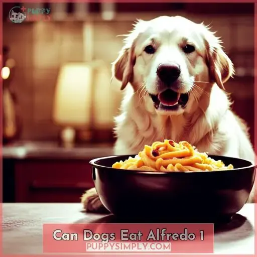 can dogs eat alfredo 1