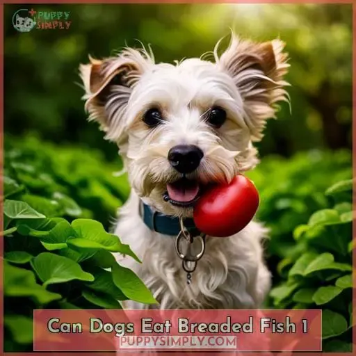 can dogs eat breaded fish 1
