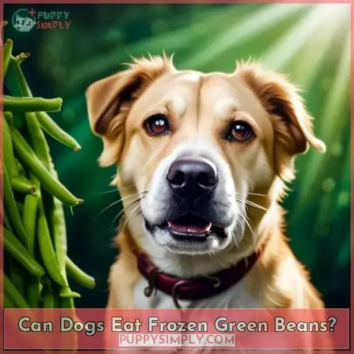 Can Dogs Eat Frozen Green Beans