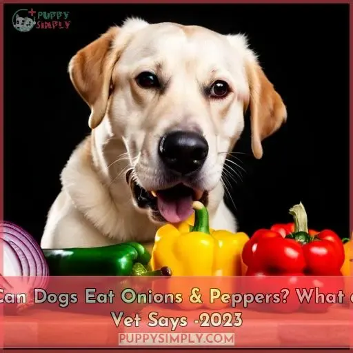 can dogs eat onions and bell peppers