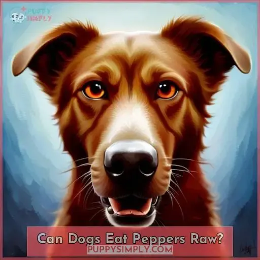 Can Dogs Eat Peppers Raw?